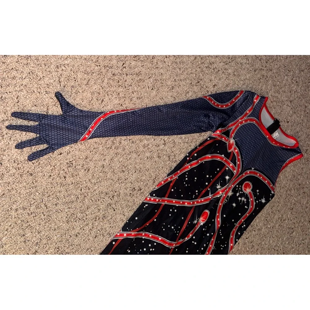 Taylor Swift Girls 10/12 Reputation Snake Halloween Costume Bodysuit Jumpsuit